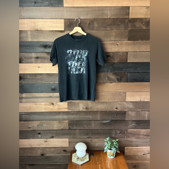 Star Trek Y2K 2000s Movie T-Shirt Size Adult Small Faded Black - Picture 4 of 9